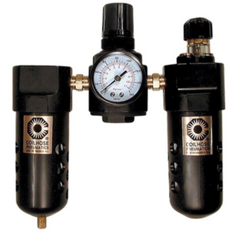 Coilhose Pneumatics Compact Series Filters, Regulators, & Lubricators