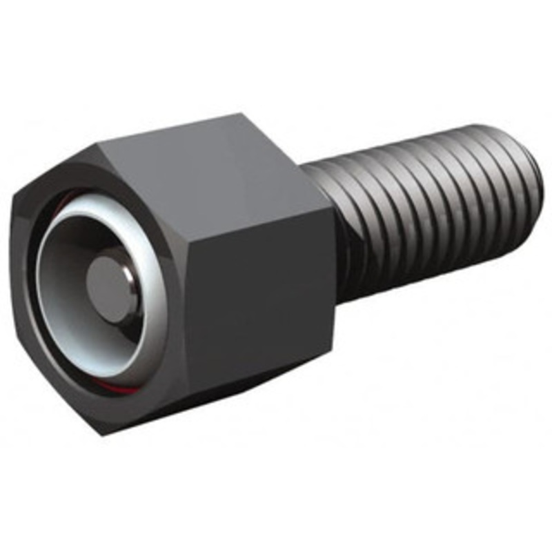 Fairlane 5/8-18, 2 Thread Length, 3/4 Ball Diam, Alloy Steel, Hex Head, Swivel Action Gripper Assemblies 11/16 Head Height, 15/16 Hex, Stainless Steel Ball BUH-0620 X 2 – 09718222