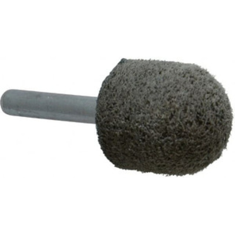 Grier Abrasive 1 Head Diam x 1 Thickness, A21, Ball Nose End, Aluminum Oxide Mounted Point Green-Gray, Medium Grade, 34,500 RPM A21-N3-17551 – 04692745