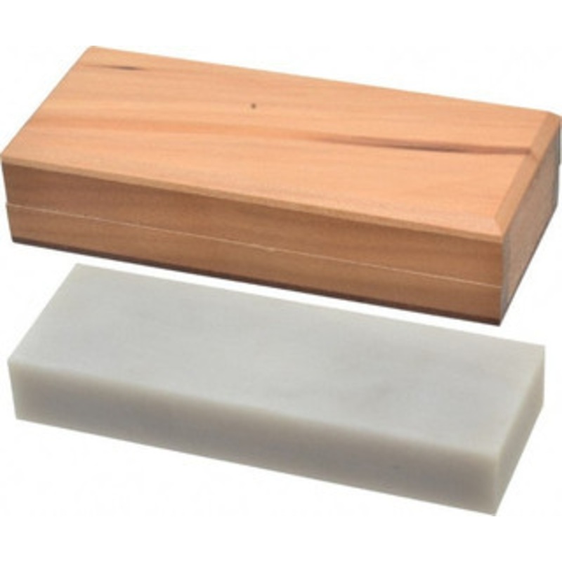 Made in USA 6 Long x 2 Wide x 3/4 Thick, Novaculite Sharpening Stone Rectangle, Ultra Fine Grade UHB6 – 05108881