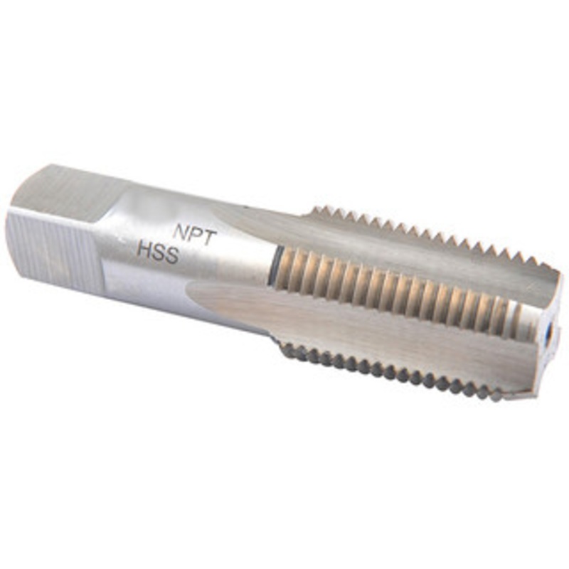 Precise 1/4-18 NPT 4 Flute, High Speed Steel Taper Pipe Tap – 1011-3215