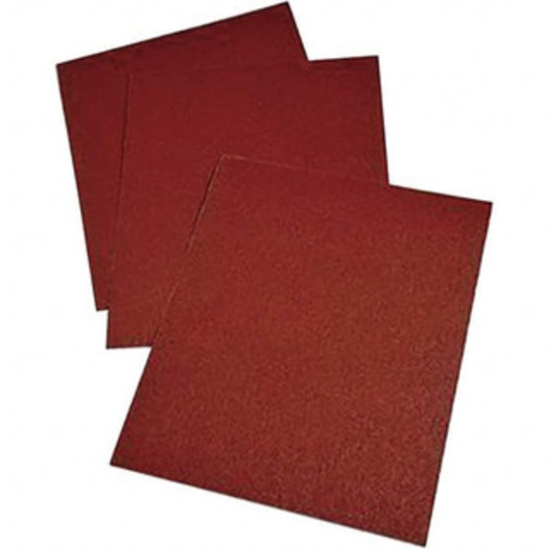 3M 60 Grit, Aluminum Oxide Sanding Sheet 11 Long x 9 Wide, Medium Grade, X Weighted Cloth Backing 7000000360 – 06363162