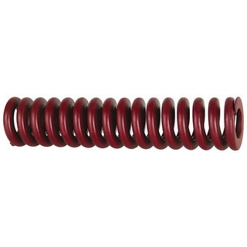 Associated Spring Raymond 16mm Hole Diam, 8mm Rod Diam, 4 Free Length, Red Die Spring 590.6 N Max Deflection, 30.6mm Max Deflection, Strong Duty, Chromium Alloy Steel 205-316 – 67900704