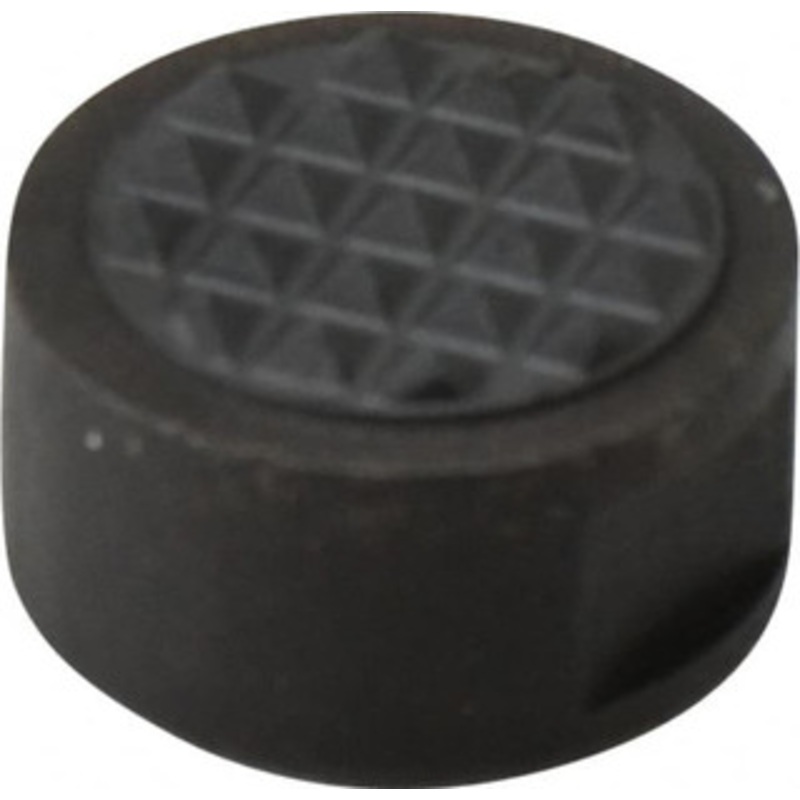 Fairlane 1/4-28 Thread, 5/8 Diam, 3/8 High, Threaded, Extra Fine Tooth Grade Diamond Serration Tooth Pattern, Carbide Tipped, Round Positioning Gripper 3/16 Flat Width, Uncoated CT-850EF – 09714445