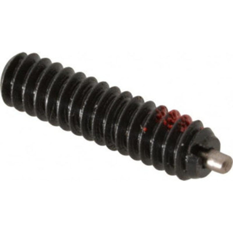 Gibraltar 6-32, 17/32 Thread Length, 1/16 Plunger Projection, Steel Threaded Spring Plunger 0.045 Max Plunger Diam, 17/32 Plunger Length, 0.5 Lb Init End Force, 1.5 Lb Final End Force SW10-1AP-G – 75468322