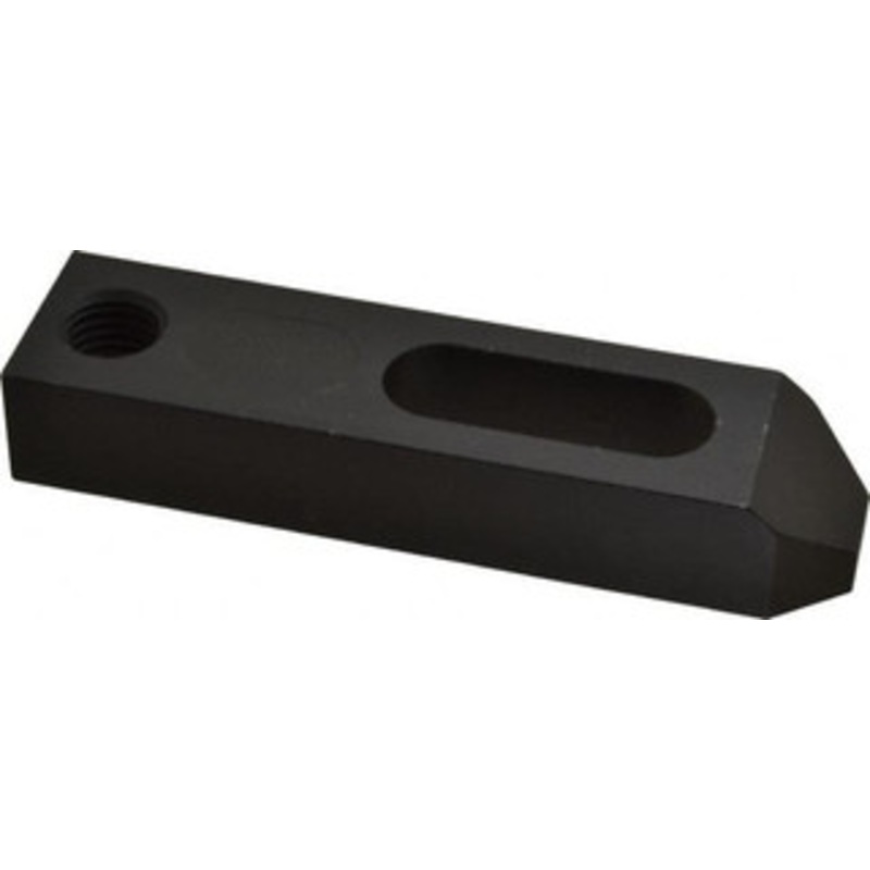 Jergens 3/4 Stud, Low Carbon Steel, Plain Strap Clamp 1-1/2 Travel, 6 OAL x 1-1/2 Wide x 1 High, Black Oxide Finish, Tapered Nose 47131 – 04555777