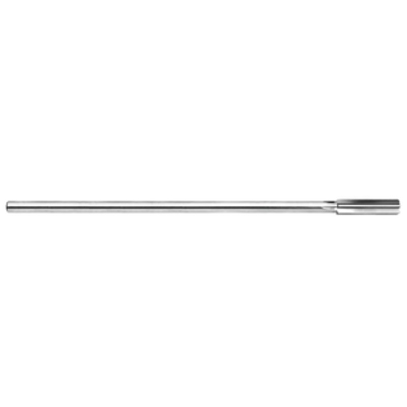 Lavallee & Ide Extra Long H.S.S. Chucking Reamer, 3/16 Size, .1875 Decimal Size, 1-1/8 Flute Length, .1805 Shank Dia., 12 Overall Length