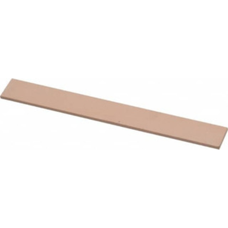 Made in USA 600 Grit Aluminum Oxide Rectangular Polishing Stone Super Fine Grade, 1/2 Wide x 4 Long x 1/16 Thick 890-6244 – 05093885