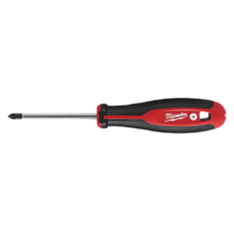 Milwaukee Phillips #1 Point Size x 3 Blade Length Screwdriver, 7 Overall Length – 48-22-2011