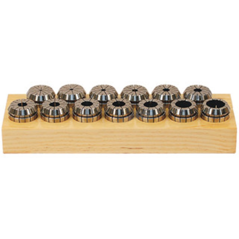 Sharktools ER-40 13 Piece Collet Set, 1/8 thru 1 by 16ths Size Range