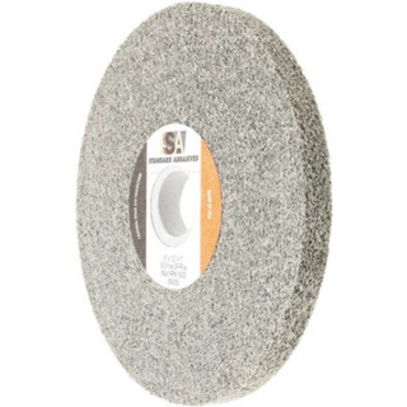 Standard Abrasives 6 Diam, 1/2 Face Width, 1 Center Hole, Fine Grade, Silicon Carbide Deburring Wheel Convolute, Density 9 Grade 7000047122 – 62946264