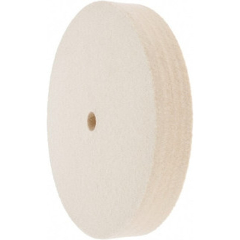 Value Collection 6 Diam x 1 Thick Unmounted Buffing Wheel 1 Ply, Polishing Wheel, 1/2 Arbor Hole, Medium Density 516023 – 91070433