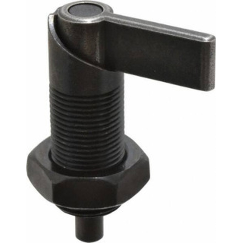 Gibraltar M20x1.5, 35mm Thread Length, Straight Cam Action Indexing Plunger 20mm Body Diam, 35mm Body Length, 50mm Handle Length, 12mm Plunger Projection CAMG-241-G – 88363973
