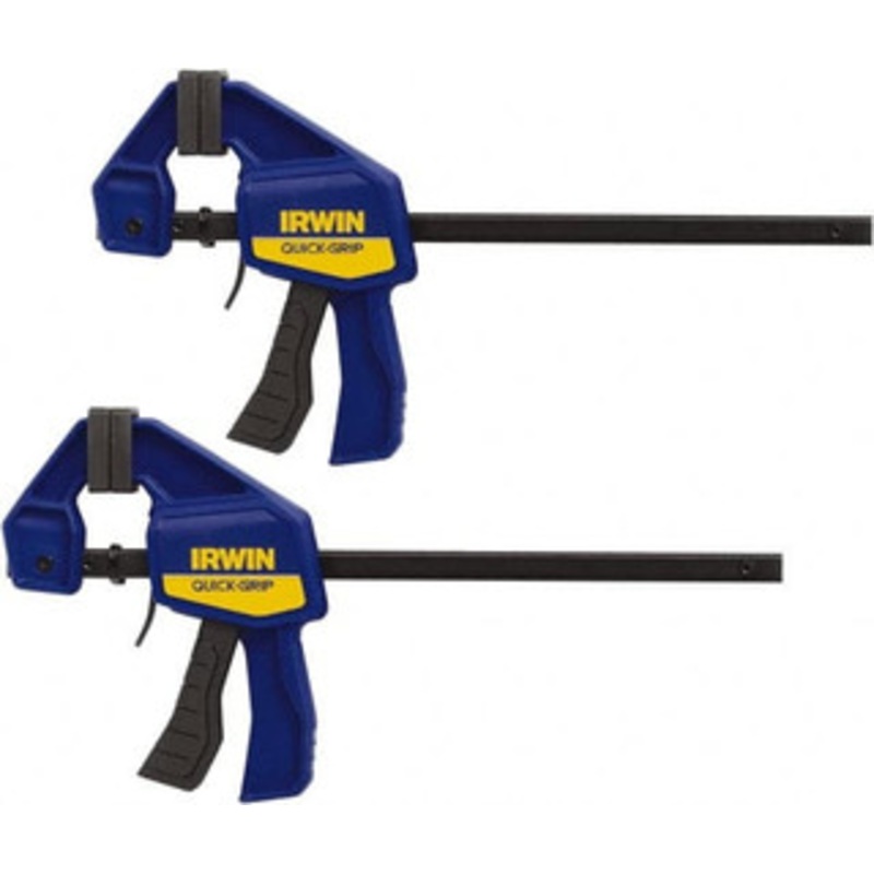 IRWIN 6 Capacity, 2-7/16 Throat Depth Carbon Steel Bar Clamp 140 Lb Clamping Pressure, 13 OAL 1964743 – 50516186