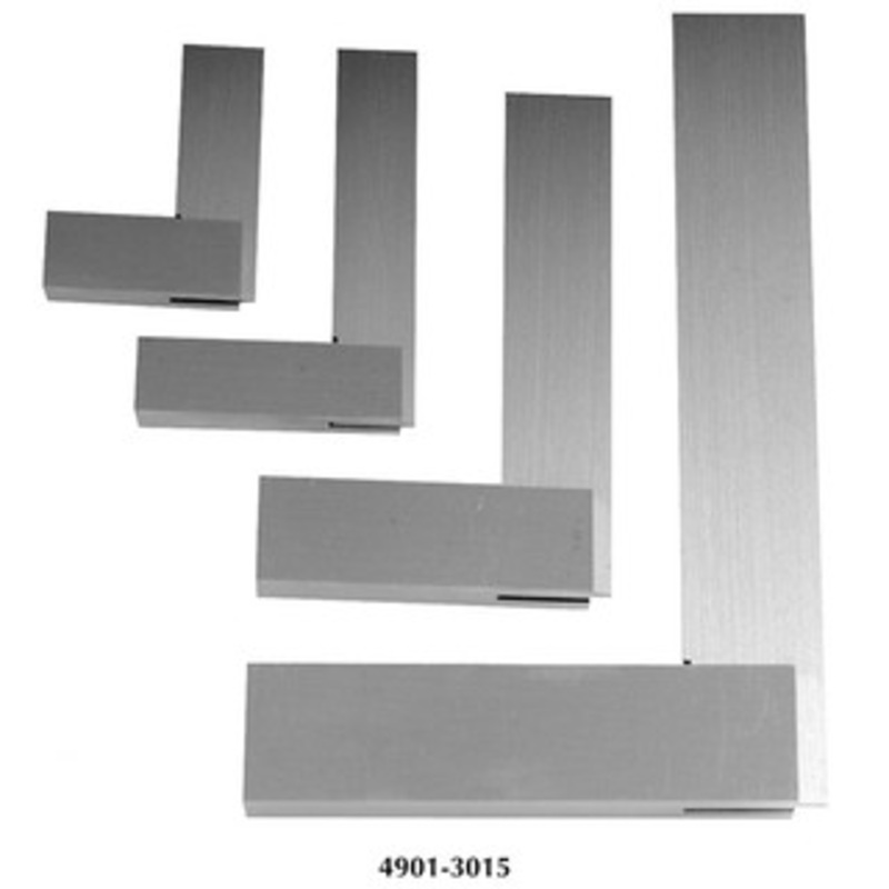 Precise 4 Piece 4, 6, 9 & 12 Machinist Steel Square Set – 4901-3015
