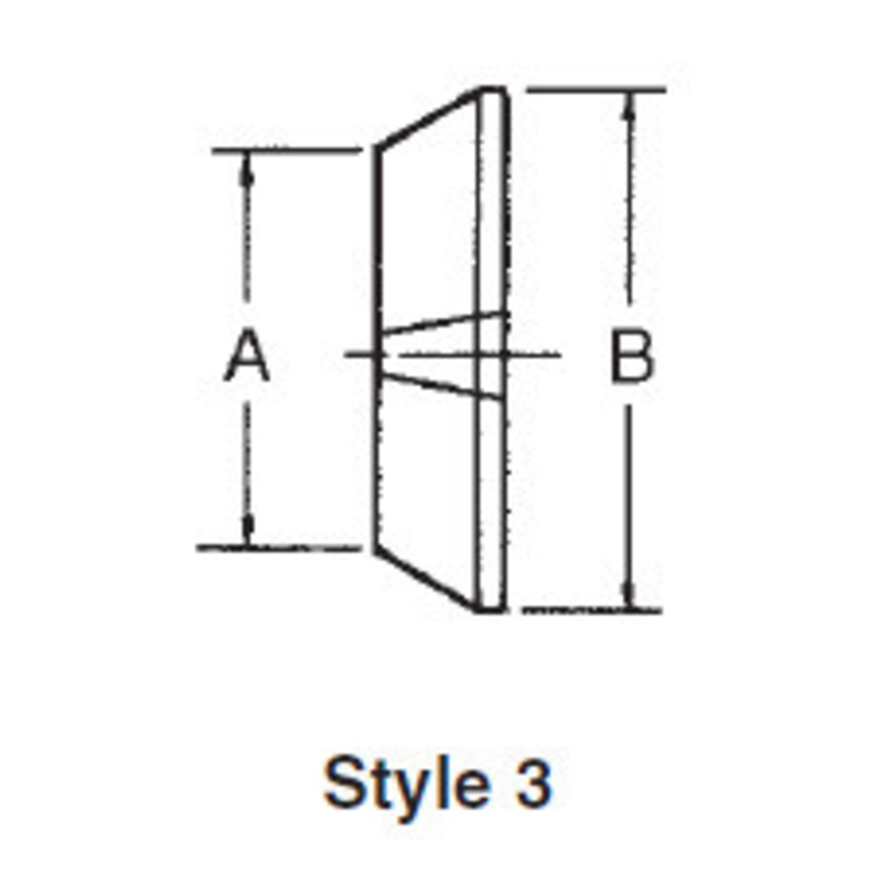 Riten Interchangeable Bell Head Adapter, Style 3, Center Type IV – 00433