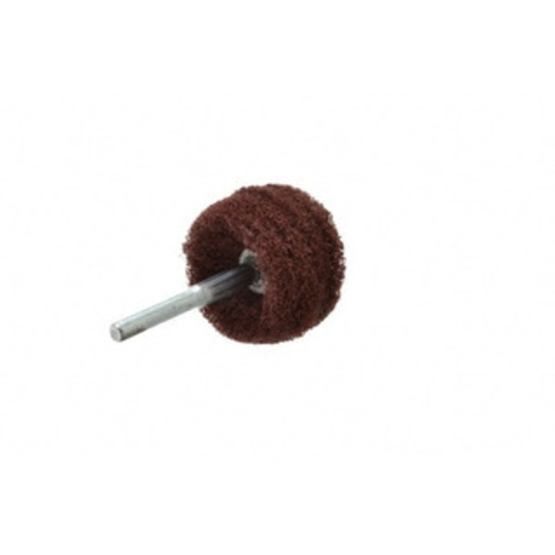 Superior Abrasives 2 Diam x 1 Face Width, Medium Aluminum Oxide Nonwoven Mounted Flap Wheel 1/4 Shank Mount, Interleaf, 12,000 Max RPM 34863 – 00537985
