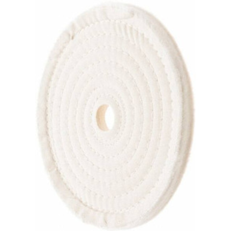 Value Collection 8 Diam x 1/2 Thick Unmounted Buffing Wheel 50 Ply, Polishing, 1 Arbor Hole, Hard Density 753592517 – 66999145
