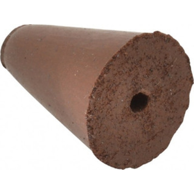 Cratex 5/8 Max Diam x 7/8 Long, Taper, Rubberized Point Fine Grade, Silicon Carbide, 1/8 Arbor Hole, Unmounted 14F – 05087242