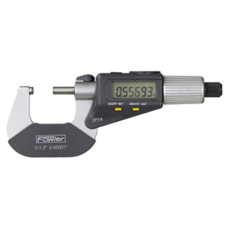 Fowler QuadraMic Electronic 4-Way Reading Micrometers