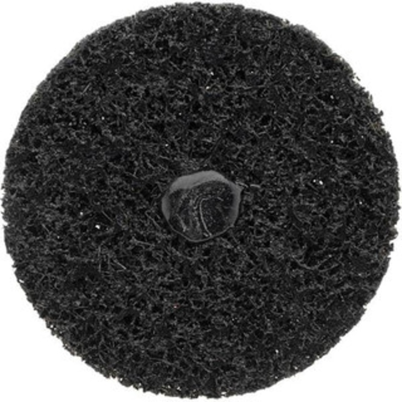 Norton 4 Silicon Carbide Quick Change Disc Type R Attachment, Extra Coarse Grade, Black, Non-Woven, 8,000 RPM, Speed-Lok TR Compatible 63642585751 – 70470281
