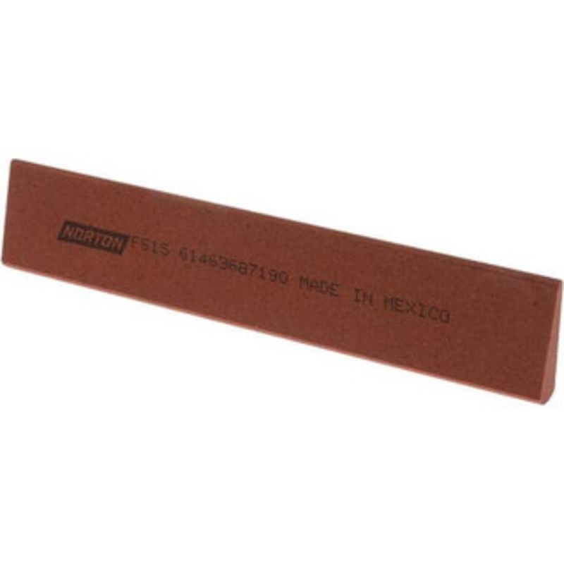 Norton 5 Long x 1 Diam x 5/16 Thick, Aluminum Oxide Sharpening Stone Round, Fine Grade 61463687190 – 00579482
