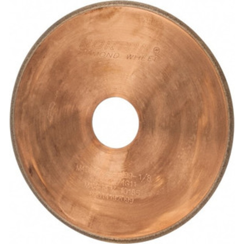Norton 6 Diam x 1-1/4 Hole, 100 Grit Surface Grinding Wheel Diamond, Type 1A1R, Coarse Grade 69014192099 – 73553224