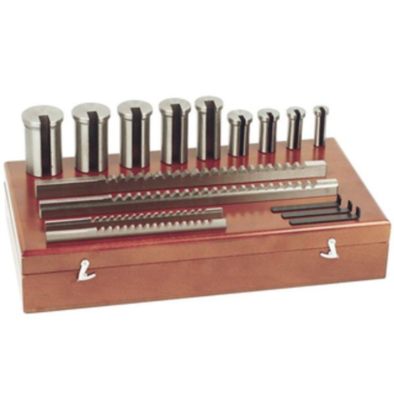 Precise 13 Piece HSS Keyway Broach Sets
