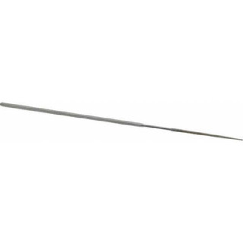 Strauss & Co. 5-1/2 OAL Medium Round Needle Diamond File 1/16 Wide x 1/16 Thick, 1-5/8 LOC, 126 Grit MI8621 D126 – 05237227