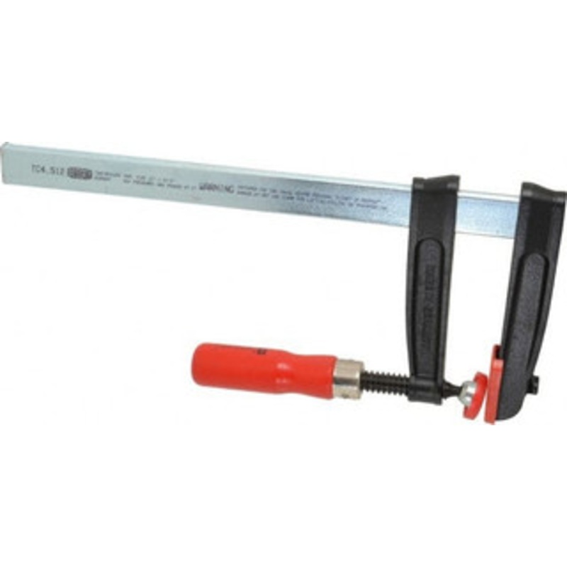 Bessey 12 Capacity, 4-1/2 Throat Depth Steel Bar Clamp 950 Lb Clamping Pressure, 16 OAL TC4.512 – 67106047