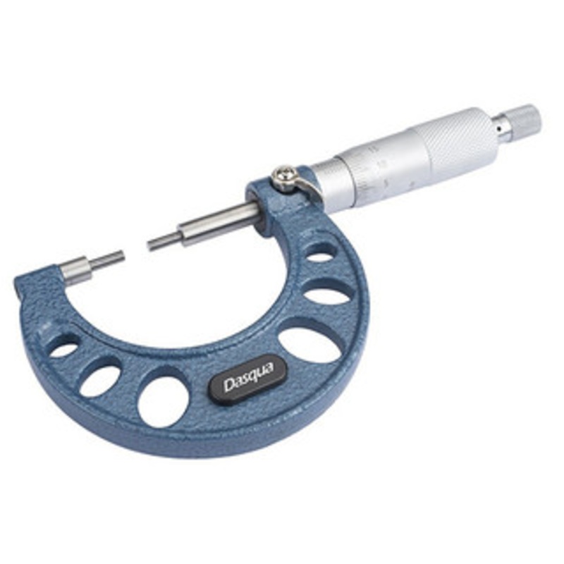 Dasqua 0-1 Vernier Spline Micrometer – 4710-2305