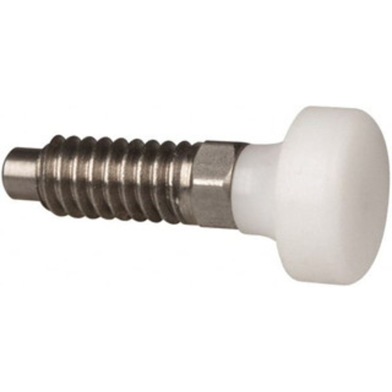 Gibraltar 1/4-20, 1/2 Thread Length, 0.16 Max Plunger Diam, 0.12 Lb Init to 0.36 Lb Final End Force, Knob Handle Plunger Delrin Knob, 0.63 Body Length, 1/2 Length Under Head/Shoulder, 0.13 Plunger Projection SDKN25-PT-G – 40074551