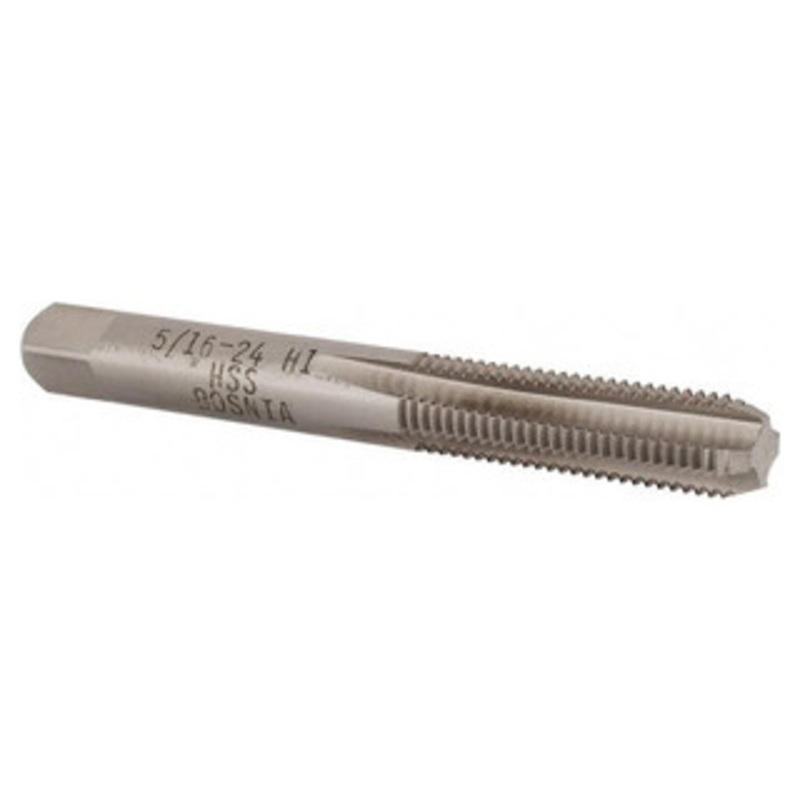 Interstate High Speed Steel Hand Tap, 5/16-24 UNF, H1 Thread Limit, 4 Flutes – 73-685-0