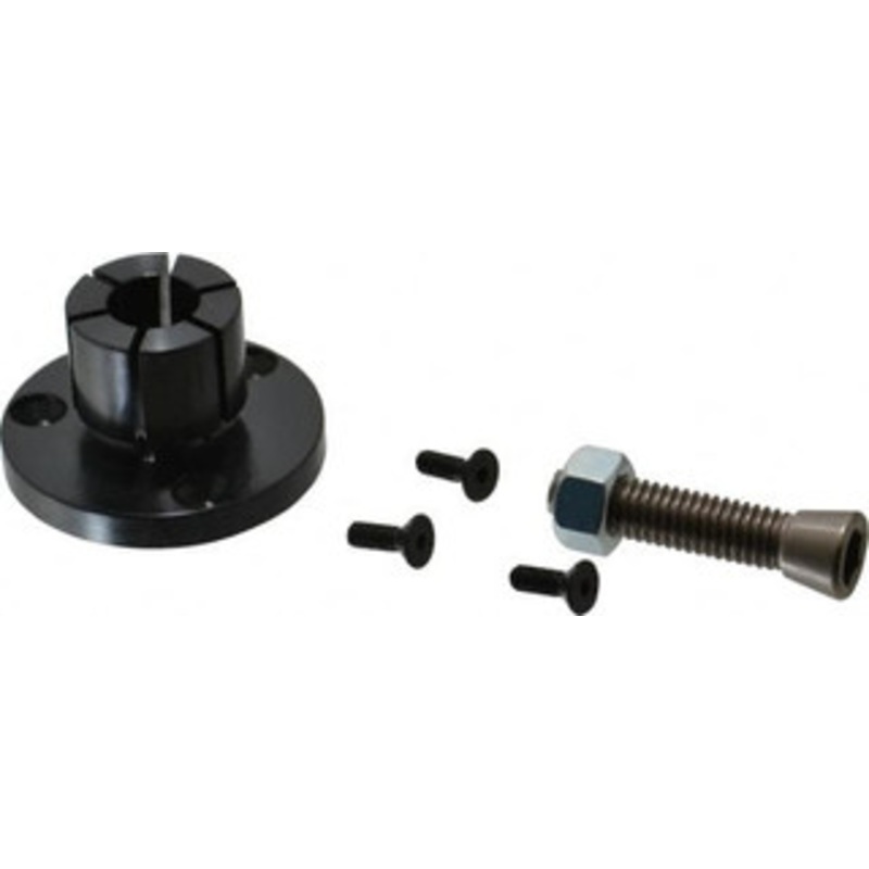 Mitee-Bite 0.71 to 1.06 Expansion Diam, 4,500 Lb Holding Force, 8-32 Mounting Screw, 3/8-16 Center Screw, Mild Steel ID Expansion Clamps 1.968 Flange Diam, 1/4 Flange Thickness, 1.55 Mount Hole Diam, 3 Mount Holes 31200 – 68082940