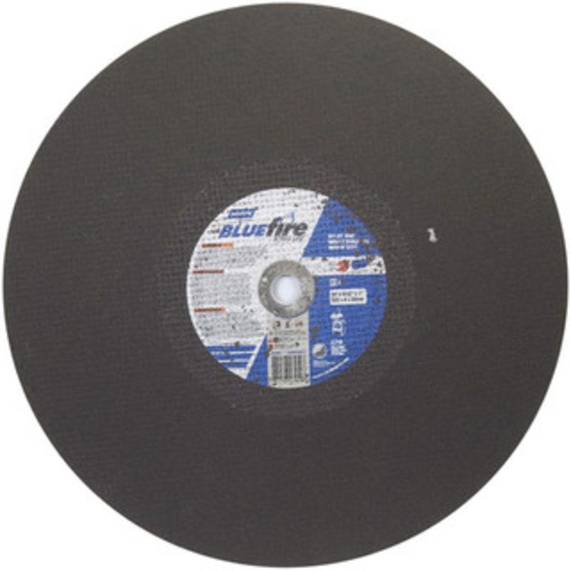Norton 20 x 5/32, 1 Hole 30 Grit Zirconia Alumina Cutoff Wheel Coarse, 2,710 Max RPM, Use with Stationary Tools 66252843259 – 70110499