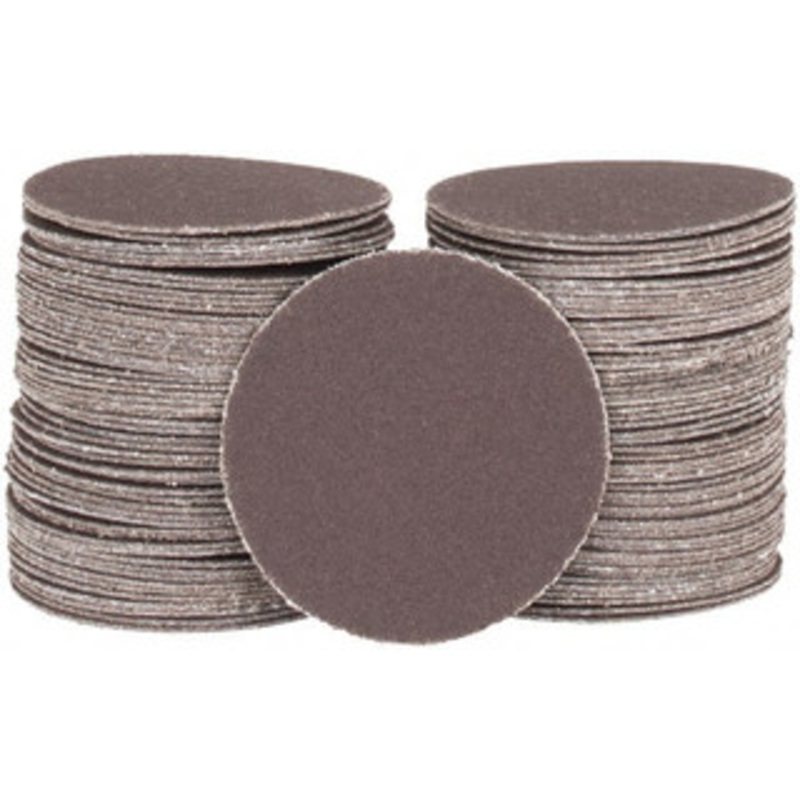 Tru-Maxx 2 Diam, 320 Grit Aluminum Oxide Adhesive PSA Disc Extra Fine Grade, X Weighted Cloth Backing, For Right Angle/Vertical Shaft Portable Grinders 7000200-320 – 78281383