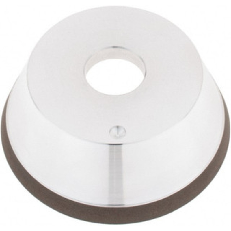 Tru-Maxx 5 Diam, 1-1/4 Hole Size, 1 Overall Thickness, 100 Grit, Type 11V9, Tool & Cutter Grinding Wheel Fine Grade, CBN RESIN-33 – 44288991