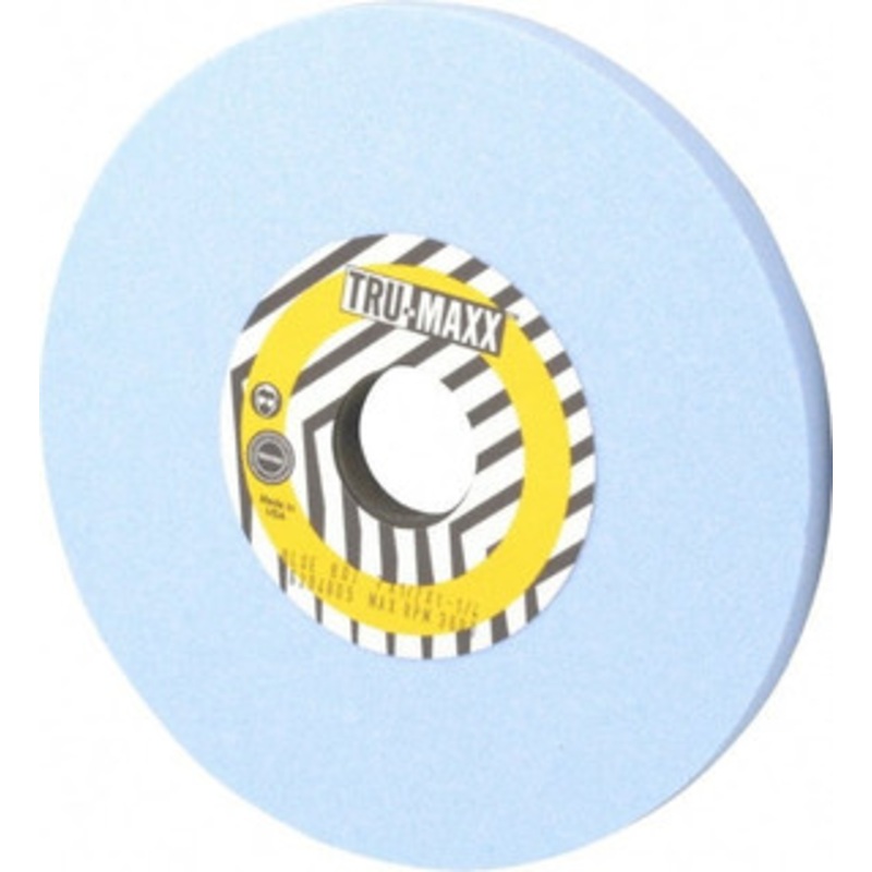 Tru-Maxx 7 Diam x 1-1/4 Hole x 1/2 Thick, J Hardness, 80 Grit Surface Grinding Wheel Ceramic, Type 1, Medium Grade, 3,600 Max RPM, Vitrified Bond, No Recess 66253269728 – 06294805