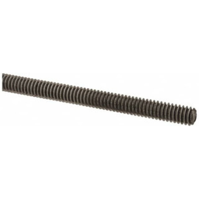 Value Collection #8-32 x 2 ft. Low Carbon Steel Threaded Rod Right Hand Thread, Oil Finish, UNC 01042 – 04352829