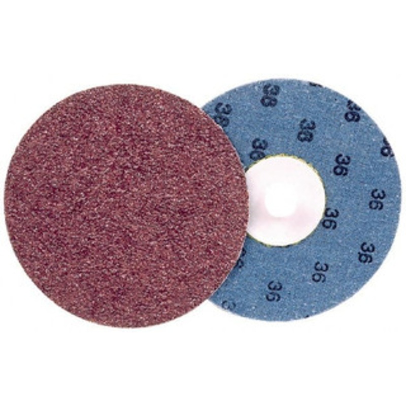 Weiler Abrasives 3 36 Grit Aluminum Oxide Quick Change Disc Type S Attachment, Very Coarse Grade, Red, Coated, 20,000 RPM 97508 – 70371745