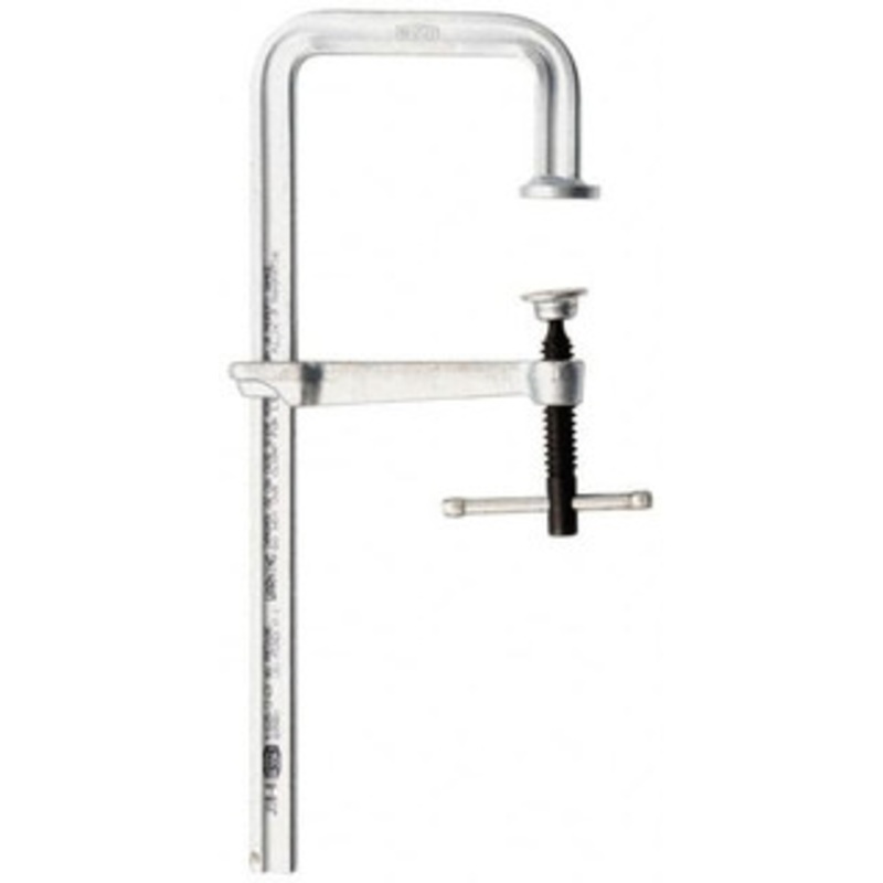 Bessey 4-3/4 Deep Throat, 8 Max Capacity, Step Over Sliding Arm Clamp 880 Lb Clamping Pressure, 5/8 Spindle Diam J18-8 – 67105874