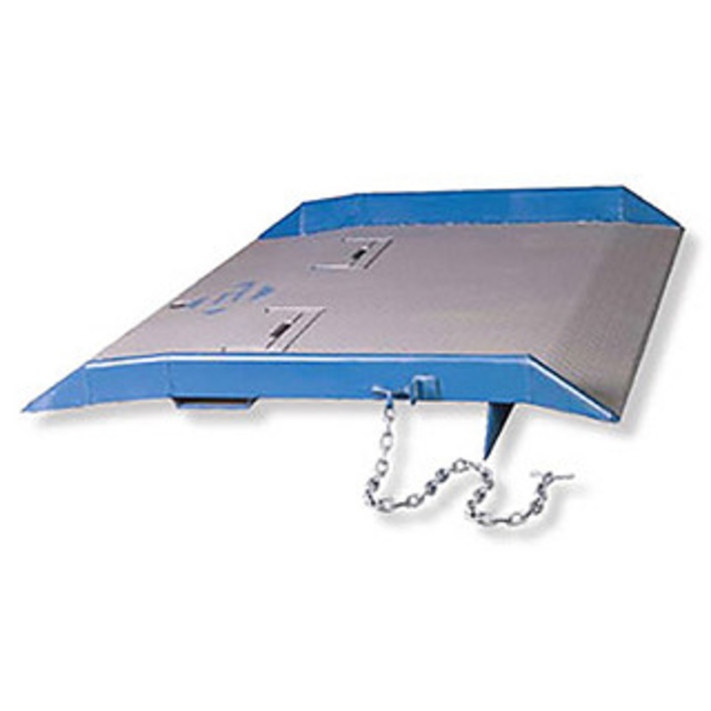 Bluff Manufacturing 60L x 60W Container Ramp, 15000 lb. Capacity – H15CR6060