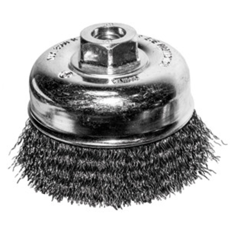 Century Drill & Tool 4 Crimped Wire Cup Brush x 5/8-11 – CY76047