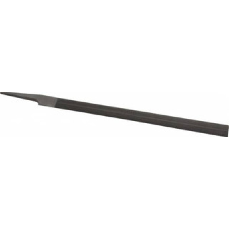Nicholson 12 Long, Smooth Cut, Half Round American-Pattern File Single, Double Cut, 0.3438 Overall Thickness, Tang 05158N – 80759434