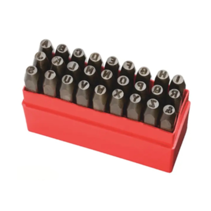 Pryor Impression Grade Hand Stamp Letter Set, 1/4 Character Size