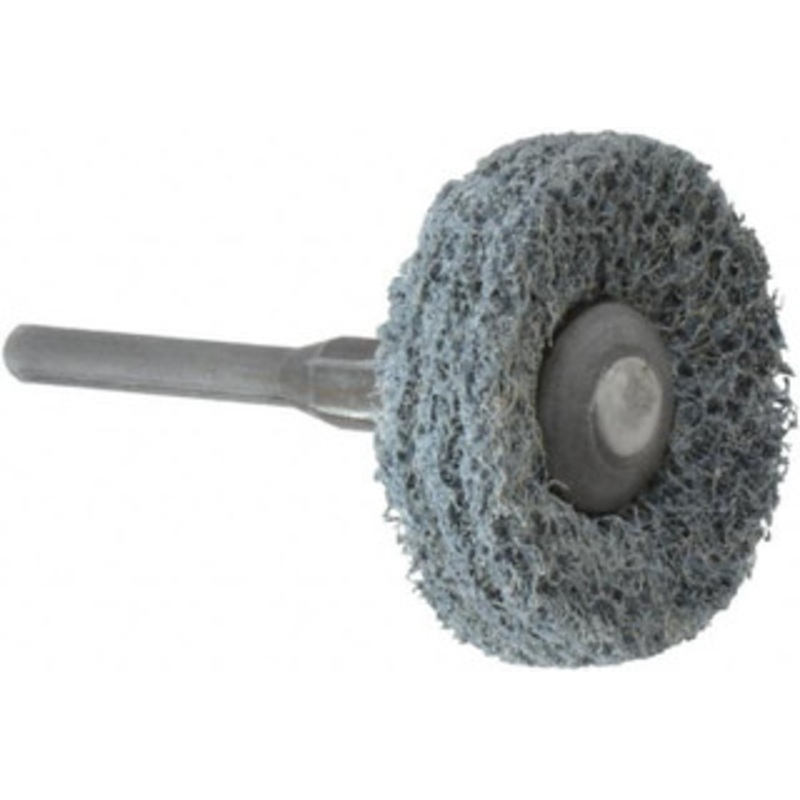 Superior Abrasives 1 Diam, 1/4 Face Width, 1/8 Center Hole, Fine Grade, Silicon Carbide Deburring Wheel Unitized, Soft Density 2 Grade 54700 – 05890934