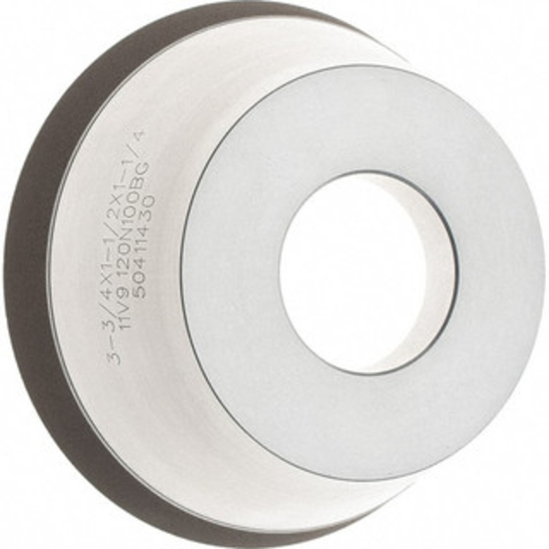 Tru-Maxx 95mm Diam, 1-1/4 Hole Size, 1 Overall Thickness, 120 Grit, Type 11V9, Tool & Cutter Grinding Wheel Fine Grade, Diamond RESIN-28 – 44289213