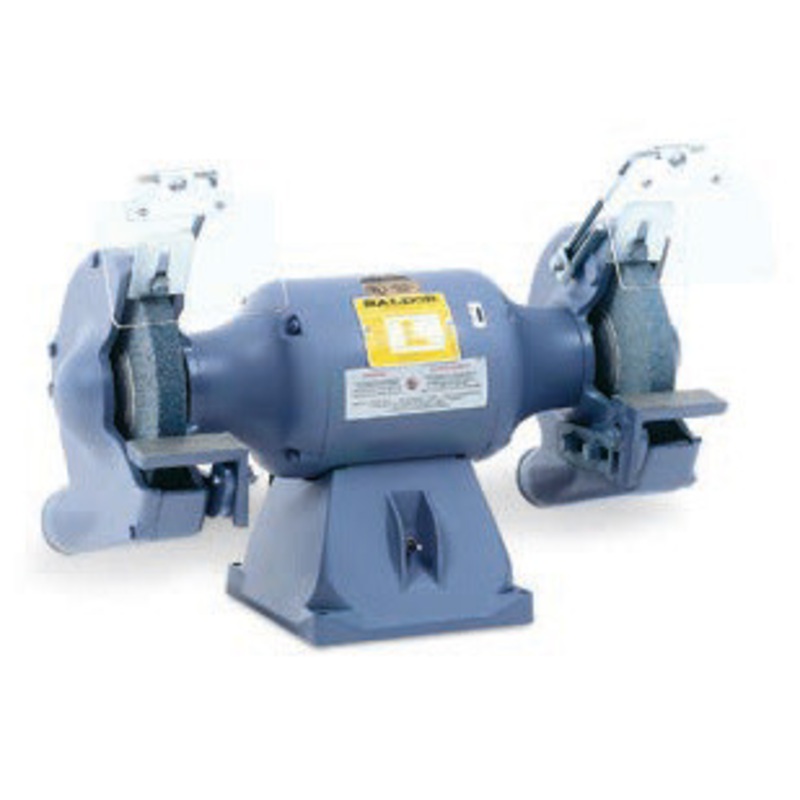 Baldor Industrial Grinder, 8 Inch, 3/4 HP, 3600 RPM, 1-Phase, 115/230V – 8107W