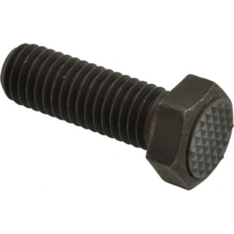 Fairlane Serrated Tooth, 1/2-13, 1-1/2 Shank Length, 1-1/2 Thread Length, Black Oxide Finish, Hex Head, Adjustable Positioning Gripper 5/8 Pad Diam, 3/4 Hex, 23/64 Head Height, Extra Fine Tooth Grade CTH-0515EF – 09715194