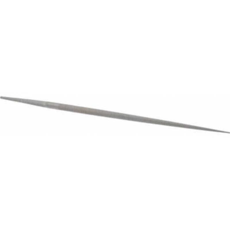 Grobet USA 8 Standard Precision Swiss Pattern Round File Double Cut, 1 Cut, 5/16 Width, with Tang 31.296 – 60112414